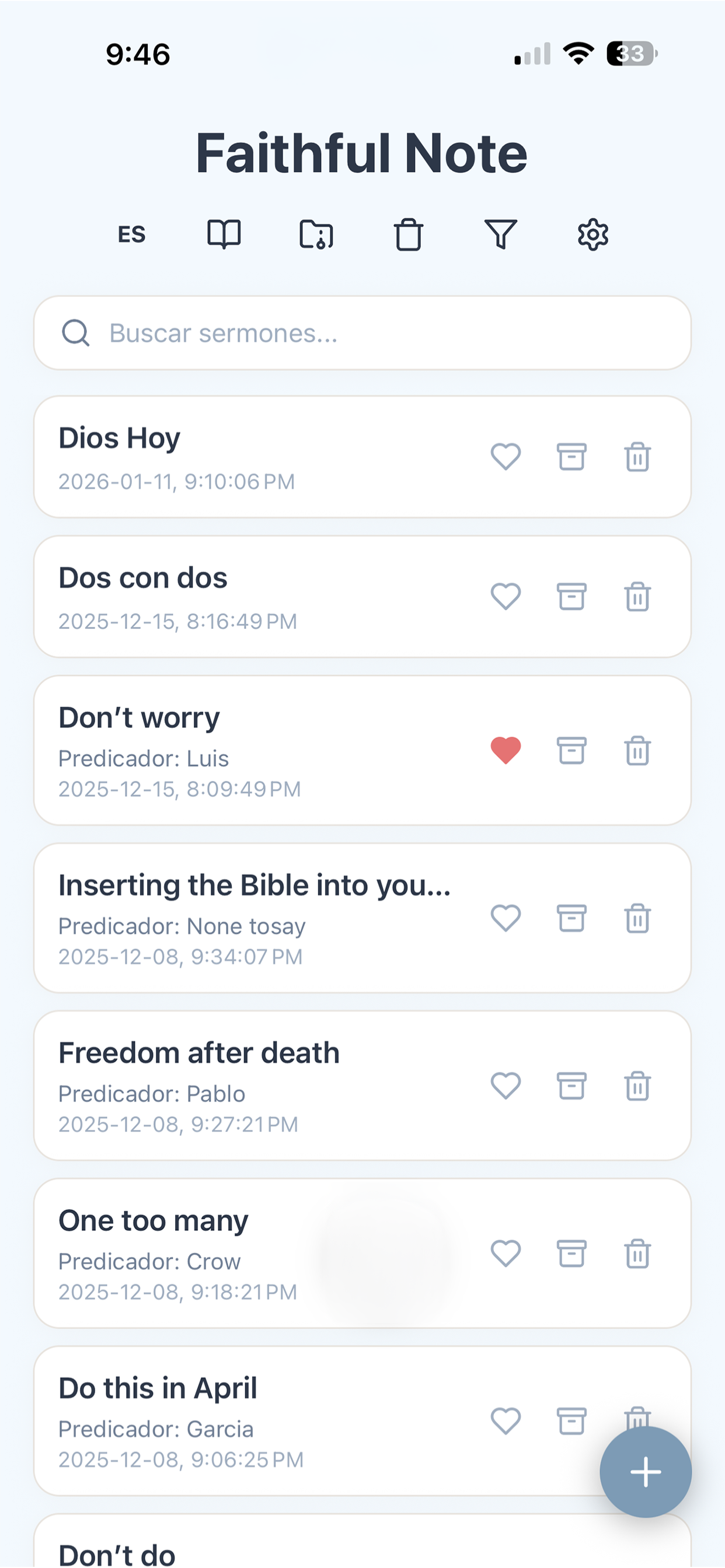 Faithful Note screenshot 9